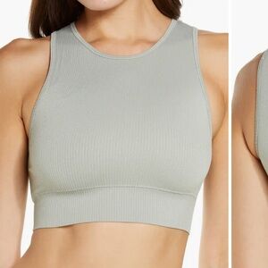 Skims Rib High Neck Bralette